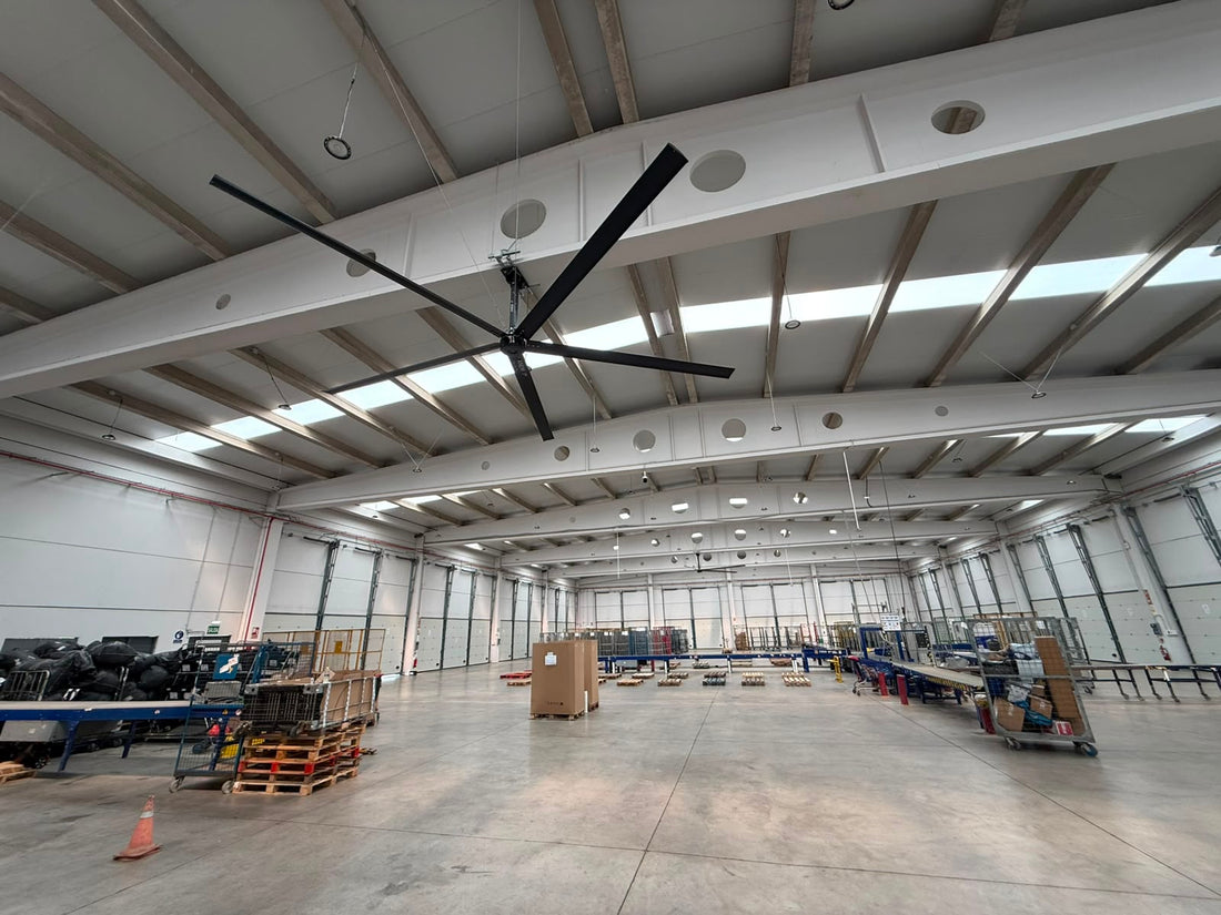 What does efficient industrial warehouse climate control look like?