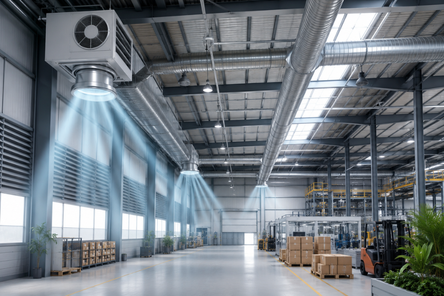 climatizacion naves industriales