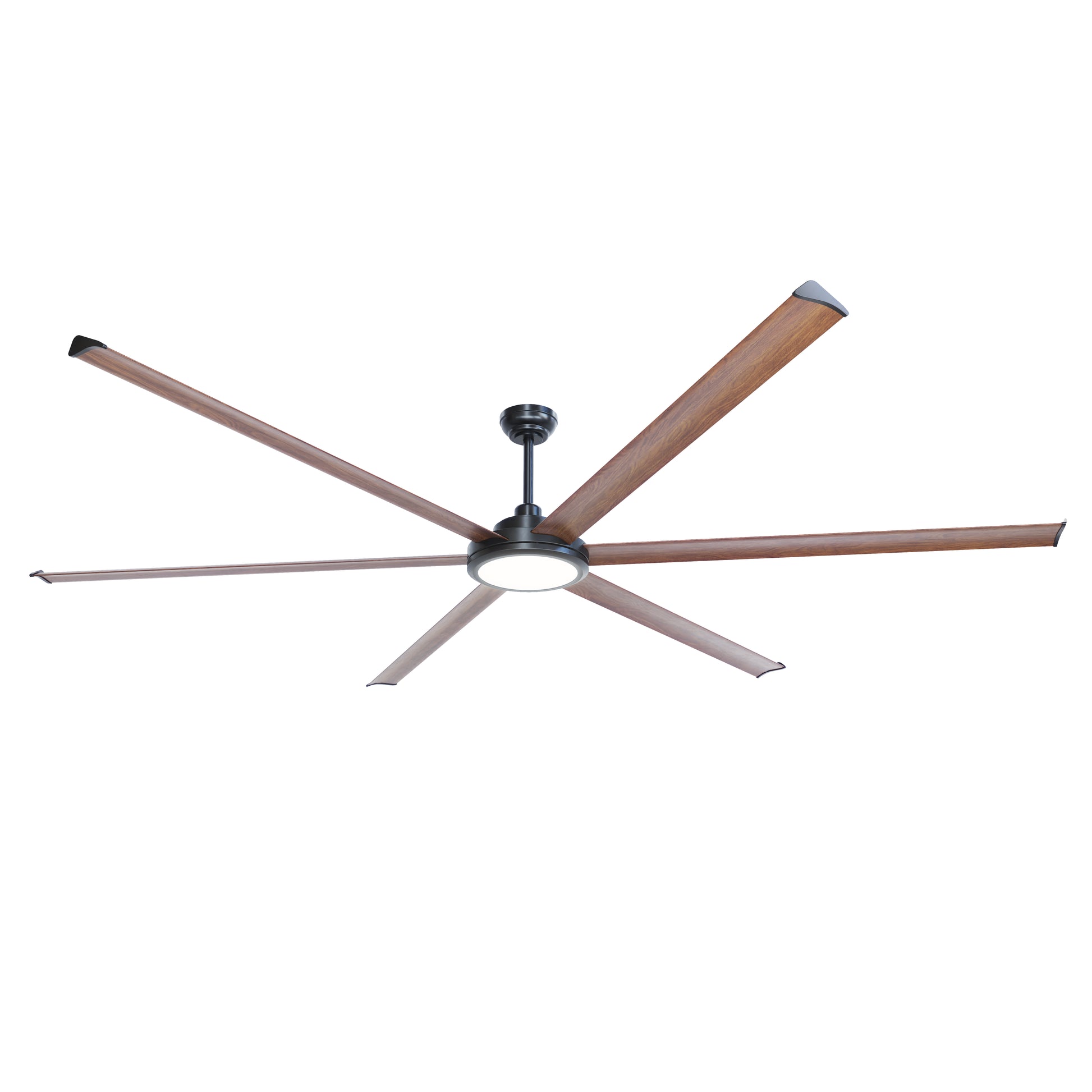 RESIDENCIAL FAN AURLUX BLACK TIMBER LIGHT